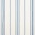 Sample - Schumacher Scarset Stripe Fabric in Blues For Sale