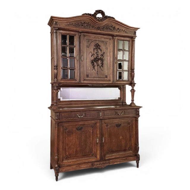French 19th Century French Louis XVI China Buffet For Sale - Image 3 of 15