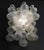 Transparent 1960s Murano Bussolotti Sconce by Seguso For Sale - Image 8 of 10