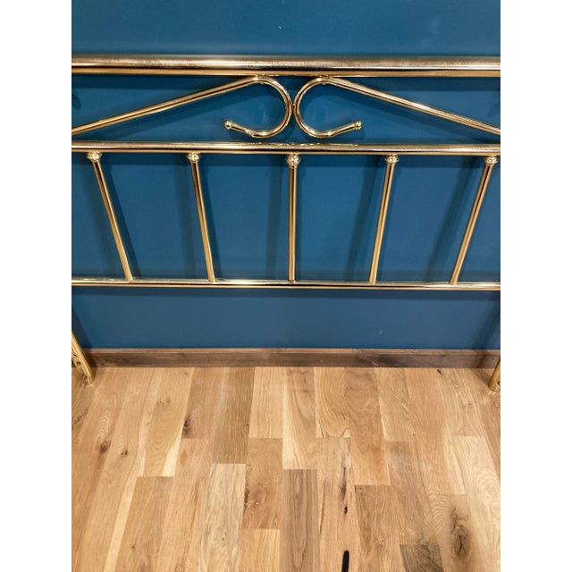 1940s Vintage Brass Full Sized Headboard Chairish