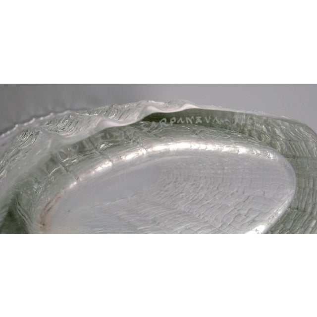 Glass Mouth-Blown Art Glass Vase by Timo Sarpaneva, Finland, 1960s For Sale - Image 7 of 8