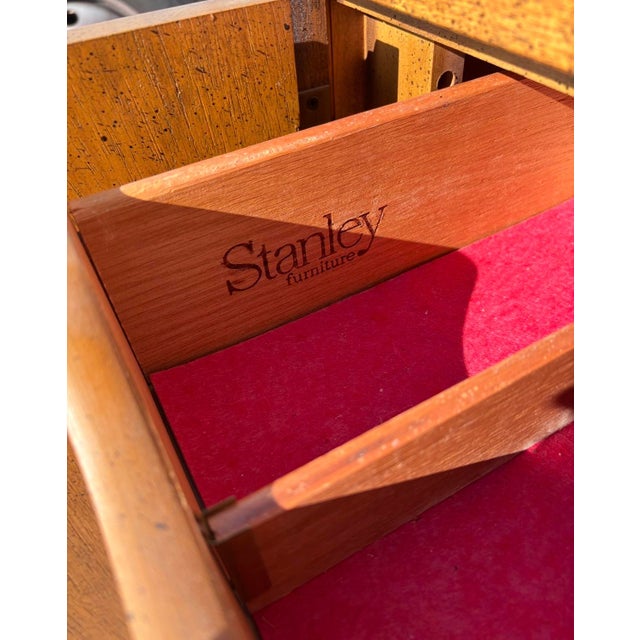 Hollywood Regency Stanley Faux Bamboo Hutch For Sale In Tampa - Image 6 of 10