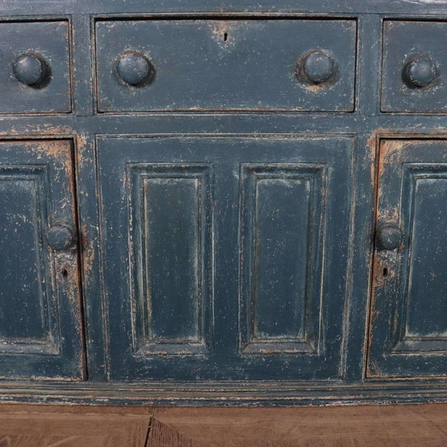 19th Century 19th Century English Glazed Kitchen Dresser For Sale - Image 5 of 16
