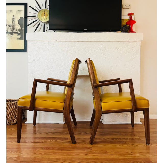 Monteverdi-Young Pair of Mid Century Modern Monteverdi Young Armchairs by Maurice Bailey For Sale - Image 4 of 12