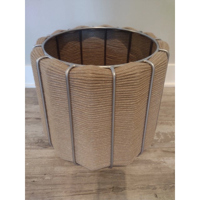 2020s Baker's Satsuma Stool/Planter From the McGuire Collection For Sale - Image 5 of 6