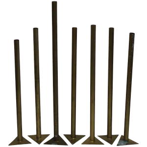 Weed Holders by Robert Beharka, Frank Lloyd Wright Apprentice- Set of 7