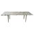 Two reclaimed thick teak panels are joined together to form this unique dining table. We first bleached the wood and added...