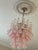 Pink Murano Glass Chandelier in the style of Mazzega For Sale - Image 10 of 10