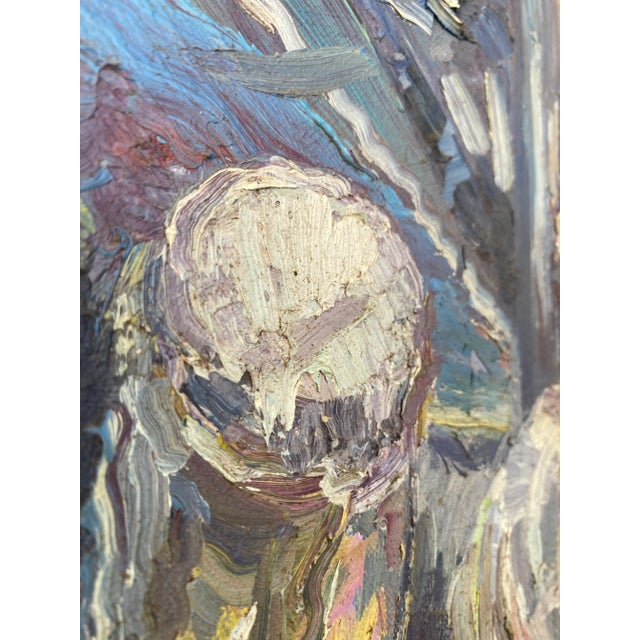 1970s Still Life Oil Painting by Warren Fischer For Sale - Image 5 of 9