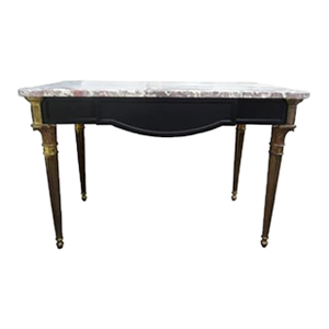 19th Century French Louis XVI Style Ebonized Desk