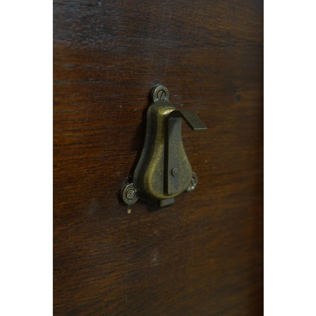 Antique English Oak Tilt-Top Round Breakfast Table For Sale - Image 15 of 16