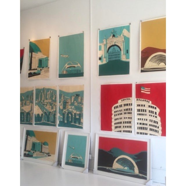 Griffith Observatory Limited Edition Print on Entrada Rag by Marz Jr. For Sale In Los Angeles - Image 6 of 7