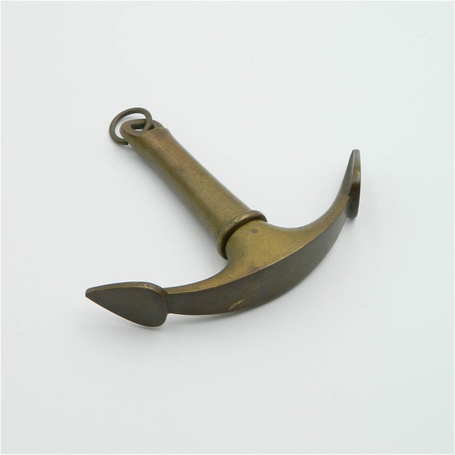 1950s Model 3510 Corkscrew in Brass by Carl Auböck for Werkstätte Carl Auböck, 1950s For Sale - Image 5 of 9