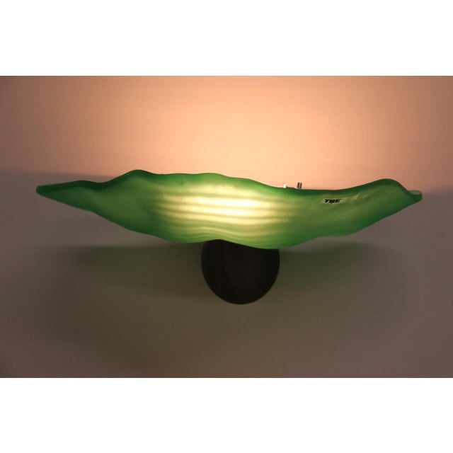 Late 20th Century 1980s Modern Carlo Nason Murano Glass Wall Lamp For Sale - Image 5 of 13