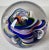 Glass Vintage Hand-Blown Glass 3" Paper Weight For Sale - Image 7 of 8