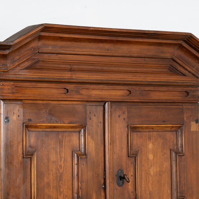 Mid 19th Century 19th Century Swedish Pine Cabinet Cupboard For Sale - Image 5 of 13