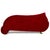Textile Gaudi 3-Seater Sofa in Red Velvet from Bretz For Sale - Image 7 of 9