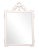 Contemporary Fleur Home Garden District Lafitte Rectangle Mirror in Frosted Petal, 41x63 For Sale - Image 3 of 3