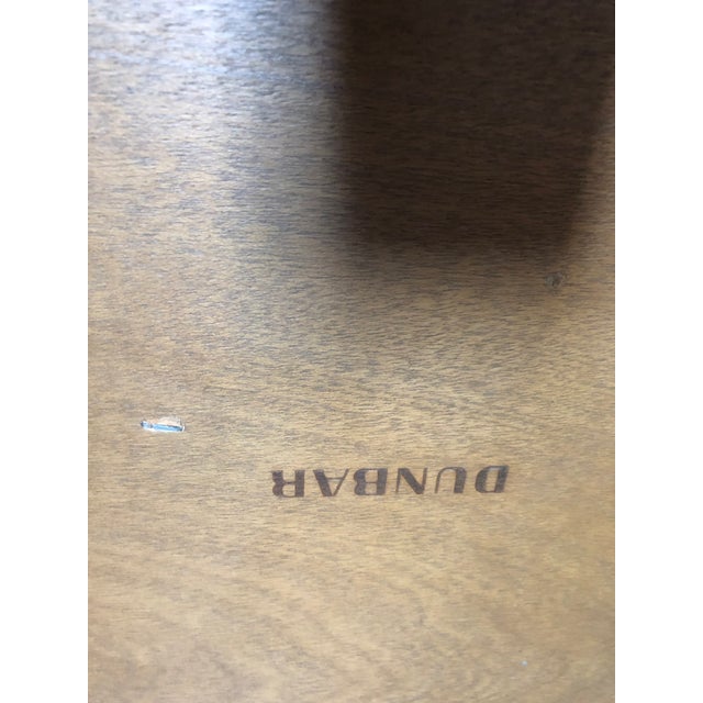 Beautiful step end tables by Edward Wormley for Dunbar with authentic stamp under each table Table is in its original...