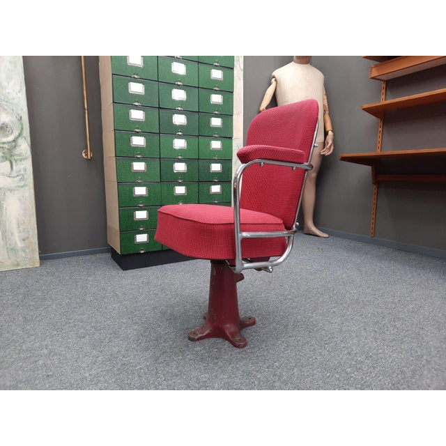 Bauhaus Bauhaus Cinema Folding Chair by Fana Metaal Holland, 1930s For Sale - Image 3 of 15