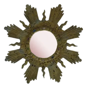 Line Sun Mirror from Vautrin Irena Jaworska, 1960s