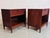 Brown 1960s Merton Gershun for Dillingham Walnut Nightstands MCM Danish Modern, A Pair For Sale - Image 8 of 11