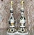 Vintage Mid-Century Modern Gold Ring Table Lamps - a Pair For Sale In West Palm - Image 6 of 7