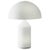 Glass Small Atollo White Glass Table Lamp by Vico Magistretti for Oluce For Sale - Image 7 of 7