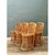 Vintage Rattan Dining Chairs - Set of 6 For Sale In West Palm - Image 6 of 12