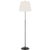 Traditional Suzanne Kasler by Visual Comfort Signature Wyatt 52" Floor Lamp in Bronze with Linen Shade For Sale - Image 3 of 3