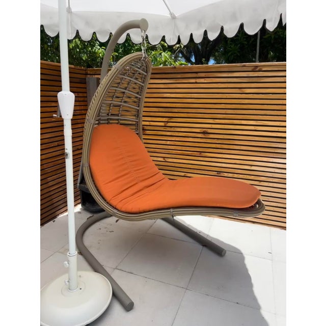 Christine Hanging Chair by Skyline Design For Sale - Image 10 of 10