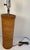 Mid 20th Century 1970s Mid-Century Modern Raffia Wrapped Cylinder Table Lamp, Natural Woven Cord For Sale - Image 5 of 9