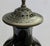 1920s Chines Black Porcelain Lamp Circa 1920s For Sale - Image 5 of 10