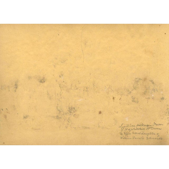 Alexander Hunter, Figures in Princes St Gardens, Edinburgh, 1888, Watercolour For Sale - Image 3 of 4