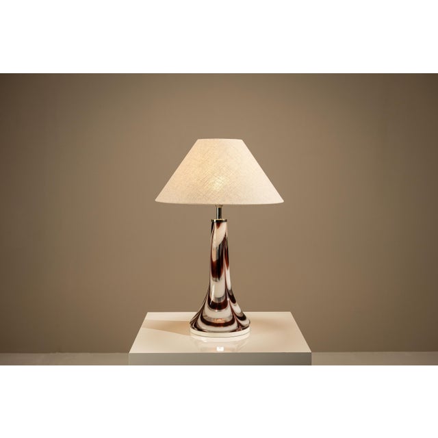 Esperia Murano Glass Lamp in the style of Esperia, Italy, 1970s For Sale - Image 4 of 12