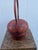 Paint Antique Chinese Red Lacquered Wooden Wedding Basket With Dragonfly Lid Motif For Sale - Image 7 of 13