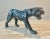 Modern Leather Panther Sculpture For Sale - Image 3 of 11