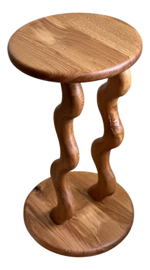 Sunday Side Table in Oak by Fosfeen