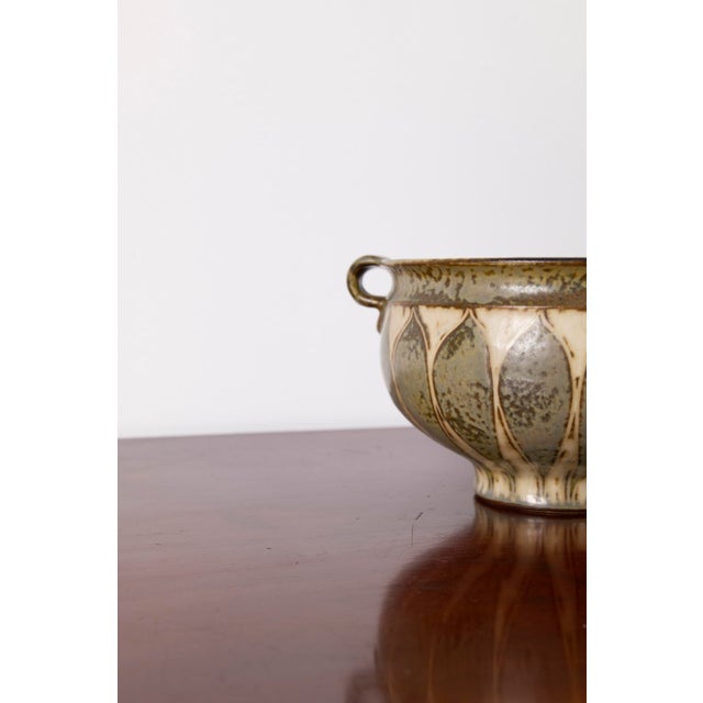 Danish Ceramic Vase by Johannes Andersen, 1940s For Sale - Image 4 of 13