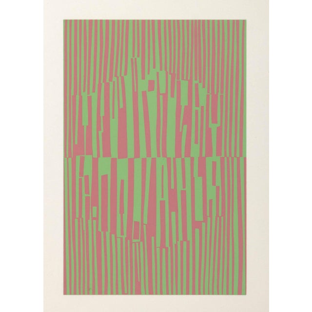 Contemporary Josef Albers "The Interaction of Color Plate Xiii-3", 1973 For Sale - Image 3 of 6