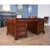 2020s Traditional Mahogany Executive Desk For Sale - Image 5 of 13