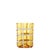 Twiddle Tumbler (Set of 6) - Amber For Sale In New York - Image 6 of 6