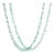 Gump''s Aquamarine Necklace Estate Double Strand 14k Gold Freeform For Sale