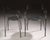 Contemporary Table and Armchairs by Pascal Mourgue, 1980s, Set of 3 For Sale - Image 3 of 4