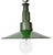 Industrial Green Enamel Military Pendant Lamp with Cast Aluminium Top, 1960s For Sale - Image 18 of 18