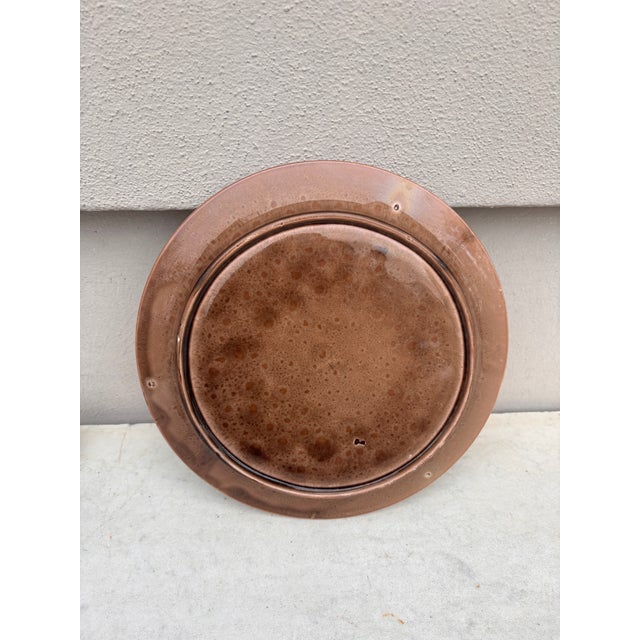 Late 19th Century 19th Century Majolica Asparagus Plate Luneville For Sale - Image 5 of 5