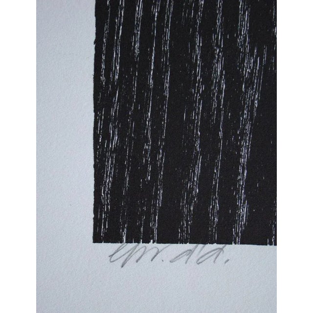 Franz Eggenschwiler, Donnerpfeile II, 1992, Original Woodcut For Sale - Image 8 of 17