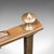 Wood Antique Veranda Supper Bell, Brass, Oak, Afternoon Tea Gong, Edwardian, c.1910 For Sale - Image 7 of 12