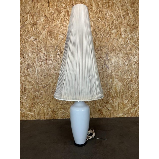 Space Age Porcelain & Brass Floor Lamp from KPM, 1970s For Sale - Image 15 of 18