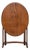 Arts & Crafts Oak Folding Wine Table For Sale